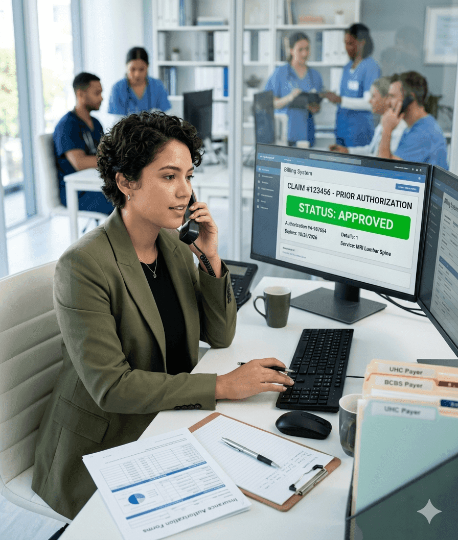 Prior Authorization services — SwiftBilling RCM medical billing